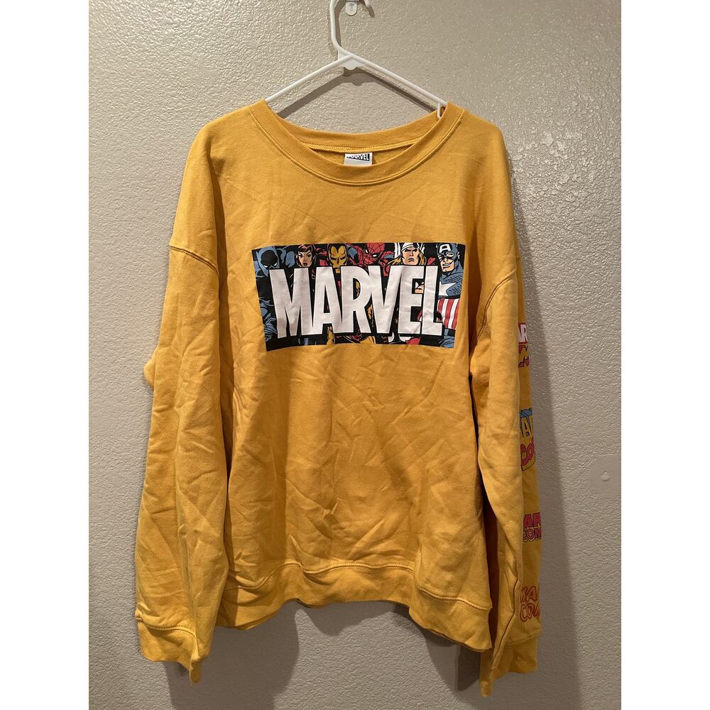 NWOT Marvel Comics Black Panther Widow Ironman Spider-Man Thor Capt America XXL